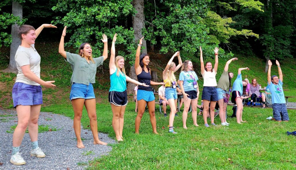 Cullowhee Friday night picnic
