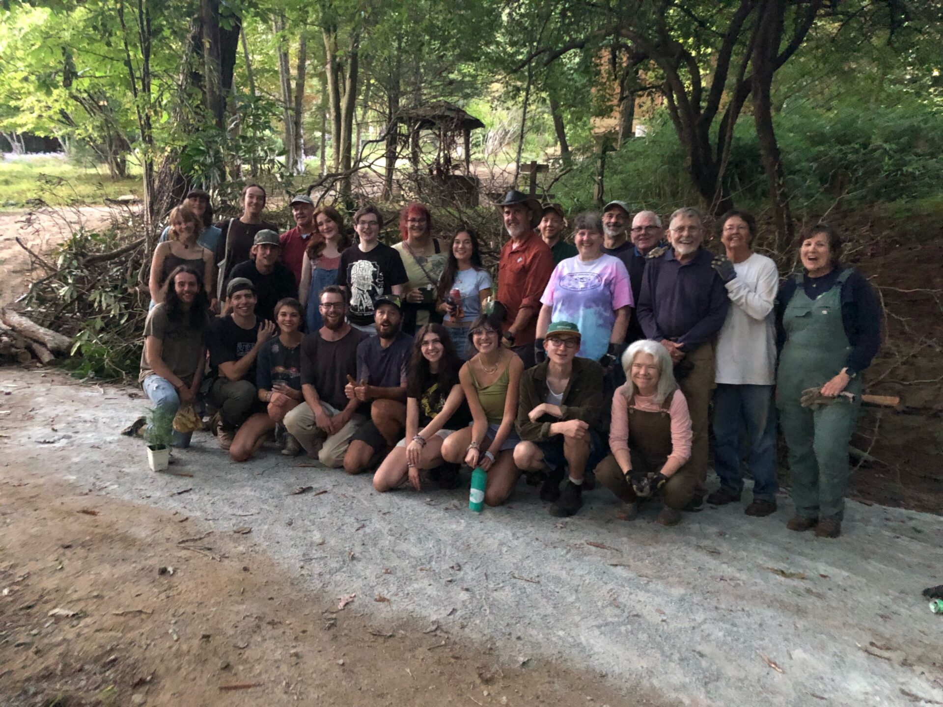 Blue Ridge Chapter Work Day, Daniel Boone Gardens - Sept, 2025