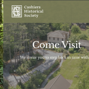 Come walk the nature trail and enjoy Cashiers history.