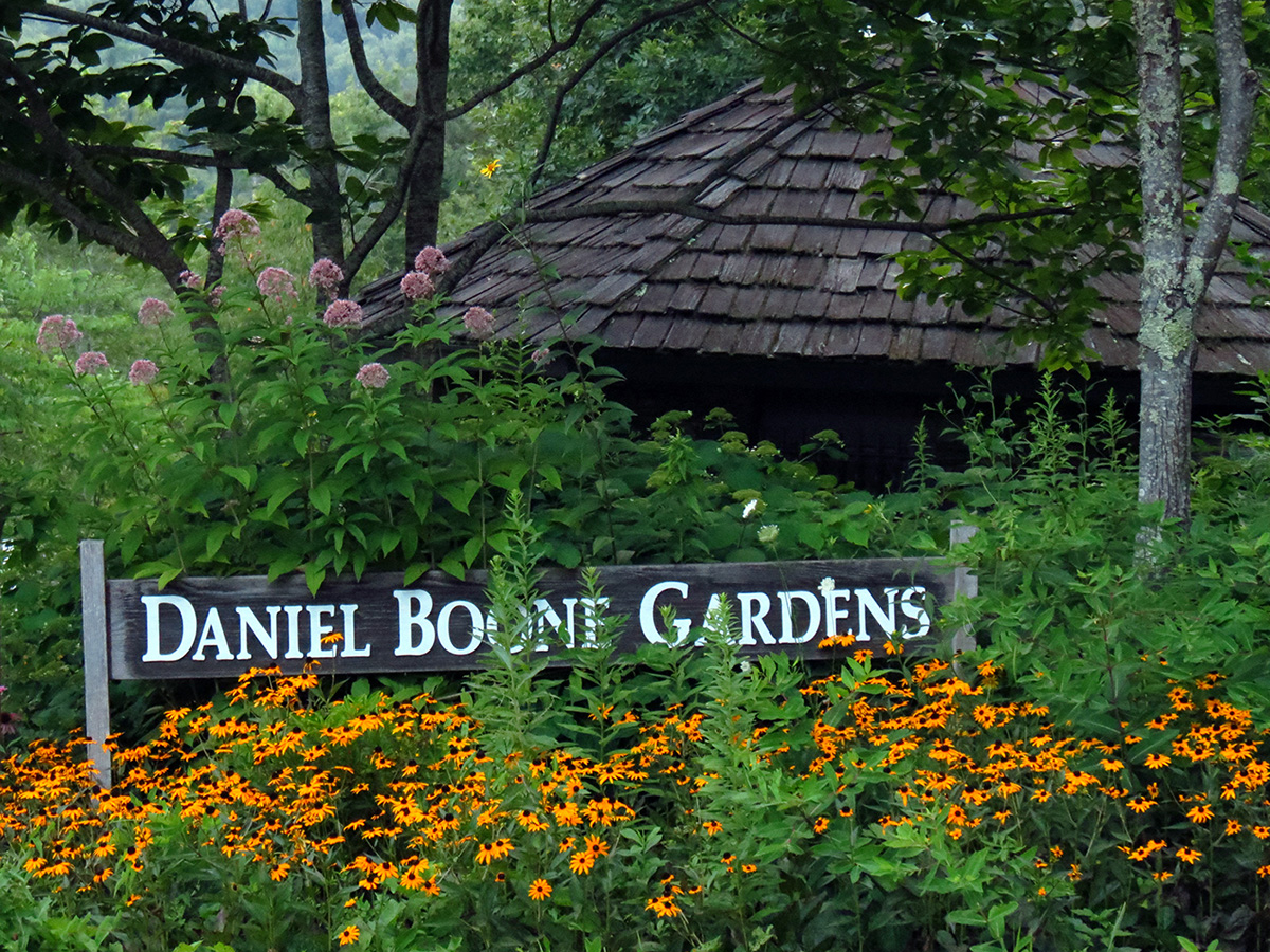 Daniel Boone Native Gardens Tour - DBNG Gatehouse Summer 