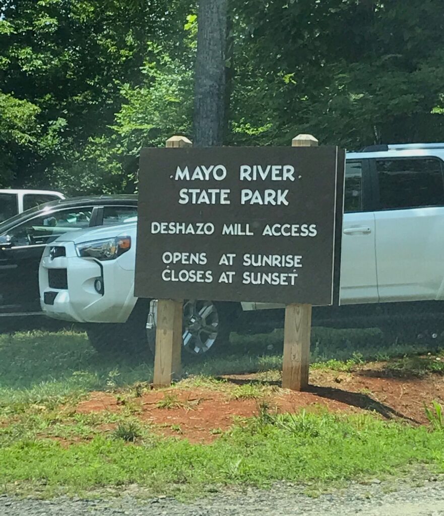 Fall Creek Falls and Mayo River Trail sign by Angie Wheeler on All Trails